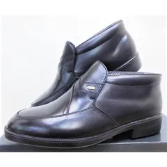 『ムーンスター』ミスターブラウン　軽量ブーツ　MB5969N Aブラック　25.0センチ（幅広4E）