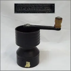 英国SPONG社　コーヒーミル　ヴィンテージ　美品 SPONG スポングコーヒーミルNo.1 イギリス製 手動式 鋳鉄