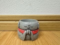 【2025年新商品】リトルレジンポット　おじぞうさま　1号鉢　多肉植物　ミニプランター　プリザーブドフラワー　ポリレジン　レジン　小物入れ　ガーデニング雑貨　かわいい　プレゼント　ギフト　★まとめ買い値下げ交渉可★