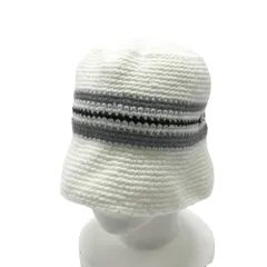 MUNSING WEAR マンシングウェア  ニット バケットハット  ホワイト系 F [240101207231] ゴルフウェア ストスト