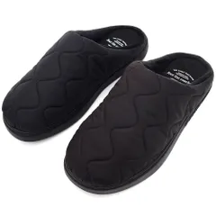 黒 foot the coacher キルティング サンダル 27㎝ foot the coacher (フットザコーチャー) QUILTING SANDALS WAVE