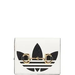 GUCCI グッチ adidas アディダス コラボ ウォレット 財布 白 グッチ GUCCI アディダスコラボホースビットショルダー
