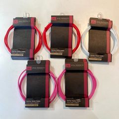 【GIZA PRODUCTS / ギザプロダクツ】Shifter Outer Cable 2.3m シフター アウターケーブル 2.3m　ホワイト・ピンク・レッド5本セット【新品】自転車シフターアウターケーブル