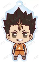 【中古】キーホルダー 西谷夕 「ハイキュー!! トレーディング ちょこんと！ アクリルキーホルダー ver.A」