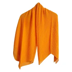 プリーツプリーズ ストール オレンジ 総柄 楽天市場】プリーツプリーズ ストールの通販
