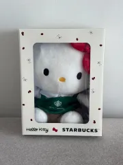 Starbucks Coffee - 【限定】韓国スタバ ★ HELLO KITTY ぬいぐるみ スターバックス STARBUCKS 韓国 ハローキティ ぬいぐるみ