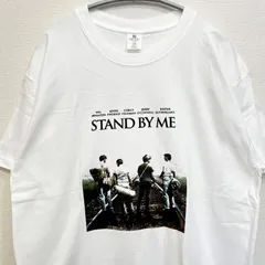 【新品】スタンドバイミー STAND BY ME 映画 ムービーTシャツ 名作 バンドTシャツ メタル ロック Tシャツ バンティー メンズ 半袖 おしゃれ かっこいい ホワイトのサムネイル