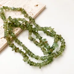 グリーンアパタイト さざれビーズ チップ 30粒