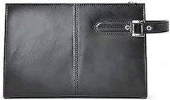 《送料無料＆税込価格》《新品未使用》《数量限定》《特別価格》United HOMME -President-！馬床革！ピッグスウェードスキン！フリーハンドルモデル！BOX型！セカンドクラッチバッグ　UHP-2247　ブラック