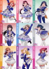 [중고] 캐릭터 카드 전 9종 세트 [러브라이브! 선샤인!! The School Idol Movie Over the Rainbow 클리어 카드] 4DX 입장자 선물 제2탄