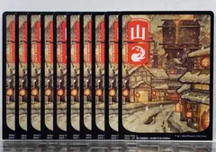神河 輝ける世界 基本土地 フルアート全66枚セット＋おまけ 神河：輝ける世界 FOIL - カードラッシュ[MTG]