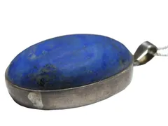 アジアン雑貨　天然石シルバーネックレス 　ラピスラズリ・ネックレス6