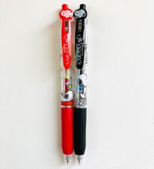 ゼブラ サラサクリップ×スヌーピー 0.5ｍｍ 赤・黒 ボールペンセット