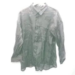 ◇ ⊂ Φ classicalelf クラシカルエルフ シアー 長袖 ブラウス サイズL ブラック レディース E  【1412090057878】