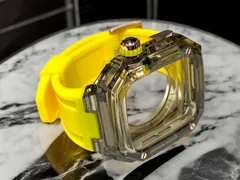 アップルウォッチ ラバーベルト カバー　クリア ケース 40mm 41mm 44mm 45mm  SE スポーツ メンズ レディース　4スクリュー Apple Watch バンド レディース　メンズ　スポーツ18