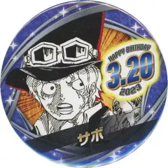 【中古】バッジ・ピンズ サボ バースデイ缶バッジ(2023) 「ワンピース」