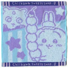 【中古】雑貨 うさぎ/5段アイス ジャガードタオル 「一番くじ ちいかわ ～SWEETS SHOP～」 F賞