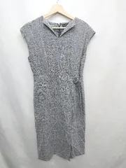 ◇ ESPRITMUR エスプリミュール ノースリーブ 膝丈 ワンピース サイズ11AR グレー系 レディース E  【1407020018913】