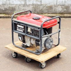 新潟発 新ダイワ エンジン発電機 EGR2400 50Hz ガソリン インバーター 動作確認済 実働 中古 防災 アウトドア 現場 倉庫保管 shindaiwa