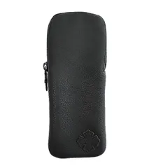 クロムハーツ CHROME HEARTS クロスパッチ ダガージップ レザー メガネケース アイウェアケース 黒 ブラック ブランド古着ベクトル 中古☆AA★▲250513のサムネイル