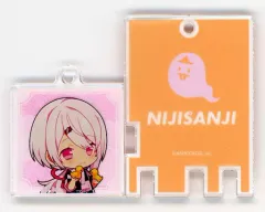 【中古】キーホルダー 椎名唯華(ミニキャラ) 「バーチャルYouTuber にじさんじ×極楽湯・RAKU SPA ととのうにじさんじ トレーディング銭湯錠風キーホルダー」