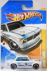 【中古】ミニカー 1/64 BMW 2002 #9(ホワイト) 「Hot WHeeLS 2012 HW PREMIERE」 [V5601]