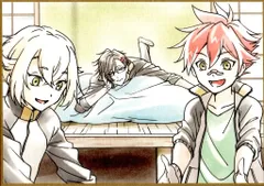 特刀剣乱舞-花丸-雪月華 来場者特典 色紙風かあど　来派 3週目