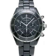極美品　CHANEL J12 H0940 41ミリクロノ黒 J12 Chronograph Watch, 41 mm Black Ceramic - H0940 | CHANEL
