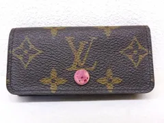 ※送料無料※ ヴィトン M41945 CT2156 ■ モノグラム ミュルティクレ4 キーケース 4連 レッド系 LOUIS VUITTON □7I