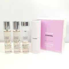 【 CHANEL 】S 24 A-1 20ml × 3 CHANCE シャネル チャンス オータンドゥル EDT オードトワレ ツィスト＆スプレイ 香水 フレグランスのサムネイル