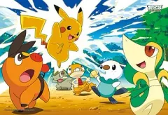 【中古】パズル バトルとっくん中!! 「ポケットモンスターベストウイッシュ」 ジグソーパズル 42ピース [42-116]