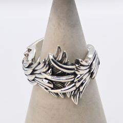 美品　Justin Davis スカルリング　21号　フリーダム　シルバー925 美品 Justin Davis スカルリング 21号 フリーダム シルバー925