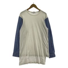 COMME des GARCONS SHIRT ドッキング カットソー 紺 S - メルカリ