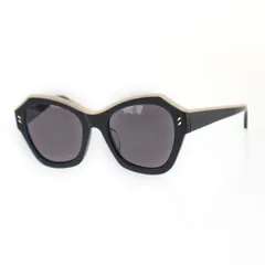 STELLA McCARTNEY ステラ マッカートニー バイカラーサングラス SC0022SA ブラック×ベージュ 53□21-140のサムネイル