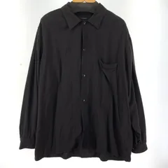 24ss COMOLI レーヨン オープンカラーシャツ　4 comoli / コモリ】レーヨン オープンカラーシャツ（シャツ