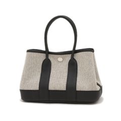 エルメス ネオ ガーデン 23 トワルアッシュ/ネゴンダ ブラック/グレー W刻