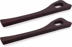 RYOHIN Lab. 良品ラボ 車 隙間クッション 隙間埋め シートクッション センター コンソール 取り付け簡単 小物落下防止 運転席 助手席 2個セット(ブラウン)