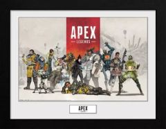 [중고] 포스터 프레임 포함 아트 포스터 레전드 [Apex Legends]
