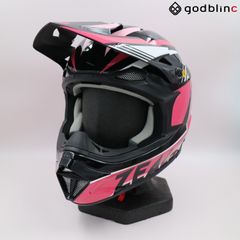 ZEALOT　マッドジャンパー2　GRAPHIC PINK/BLACK　Sサイズ　MJ0020　オフロードヘルメット