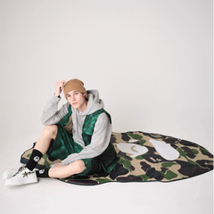 BAPE ABC CAMO APE HEAD PICNIC  1I30-182-045