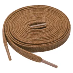 uxcell 靴紐 靴ひも 平型 平ひも ワックス シューレース ブーツ用 カジュアルシューズ 男女兼用 2足 レッドブラウン 150 cm