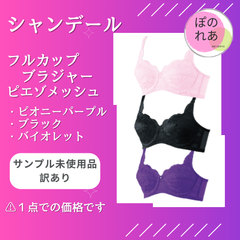 シャンデール　ブラジャー　ピエゾメッシュ　１点　サンプル未使用品　訳あり