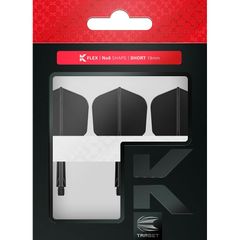 TARGET（ターゲット）K-FLEX SHAPE/NO6 FLIGHT (19MM SHORT, ブラック)