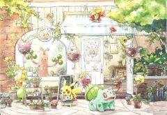 ポケモン キャンバスアート Pokémon Grassy Gardening - メルカリ