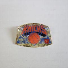 NBA ニューヨーク・ニックス ピンバッジ 94-95 マクドナルド - メルカリ