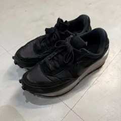 Nike × Sacai ナイキ × サカイ LDWAFFLE スニーカー BV0073-002 ブラック size:US8.5【中目黒A08】