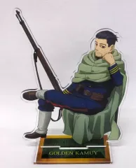 【中古】アクリルスタンド・アクリルパネル 尾形百之助 軍人ブロマイド柄ビッグアクリルスタンド 「ゴールデンカムイ スペシャルイベント」