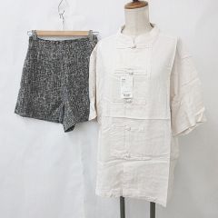 セオリー Theory NEW WOOLY KNIT KARENIA BELTED ニット