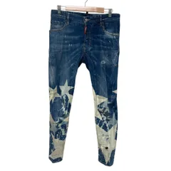 DSQUARED2 ディースクエアード デニム スキニー 星 スター 安価Fashion - DSQUARED2 ディースクエアード デニム スキニー