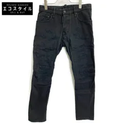 定価10万 22AW新品 BLACK樹脂コーティングTIDY BIKER 52 定価10万 22AW新品 BLACK樹脂コーティングTIDY BIKER 52
